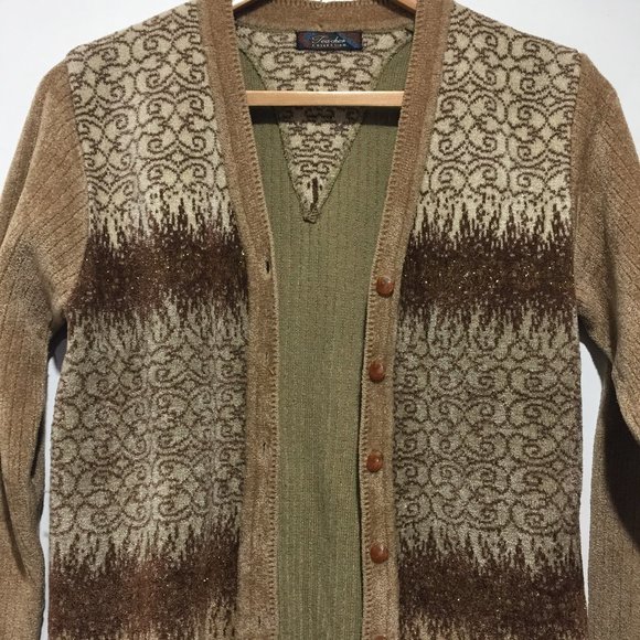 VINTAGE TEACHER COLLECTION SWEATER CARDIGANS SIZE S - Picture 6 of 8